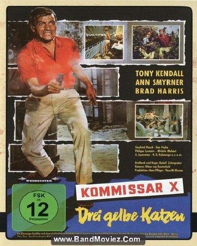 دانلود دوبله فارسی فیلم Kommissar X – Drei gelbe Katzen 1966